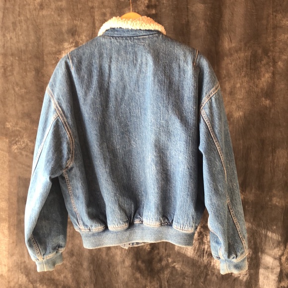 Big John vintage bomber Sherpa lined jacket - Picture 4 of 4